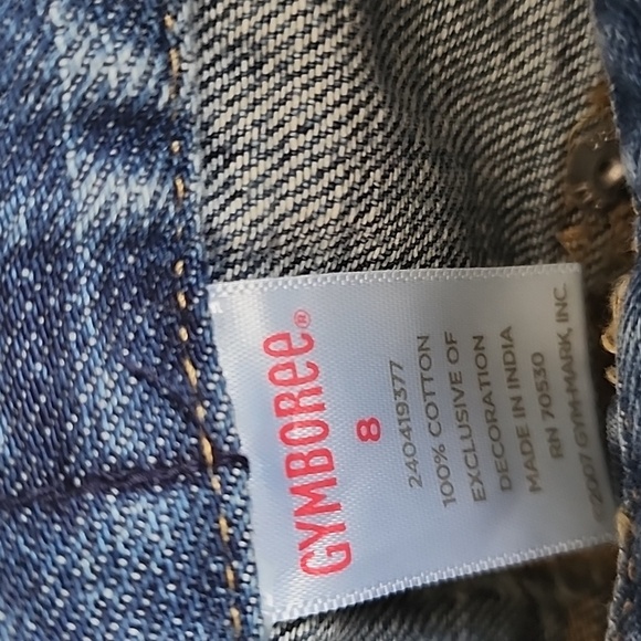 Green Kids Shirt and Jeans with Apple Patch - Picture 6 of 11